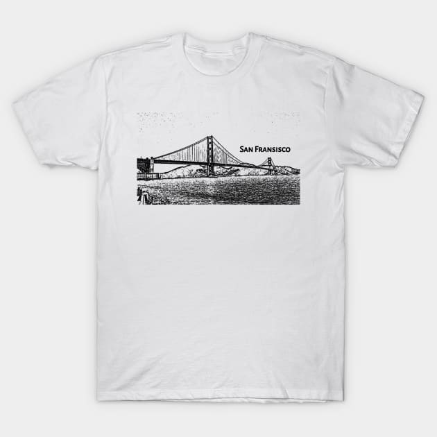 San Fransisco T-Shirt by radeckari25